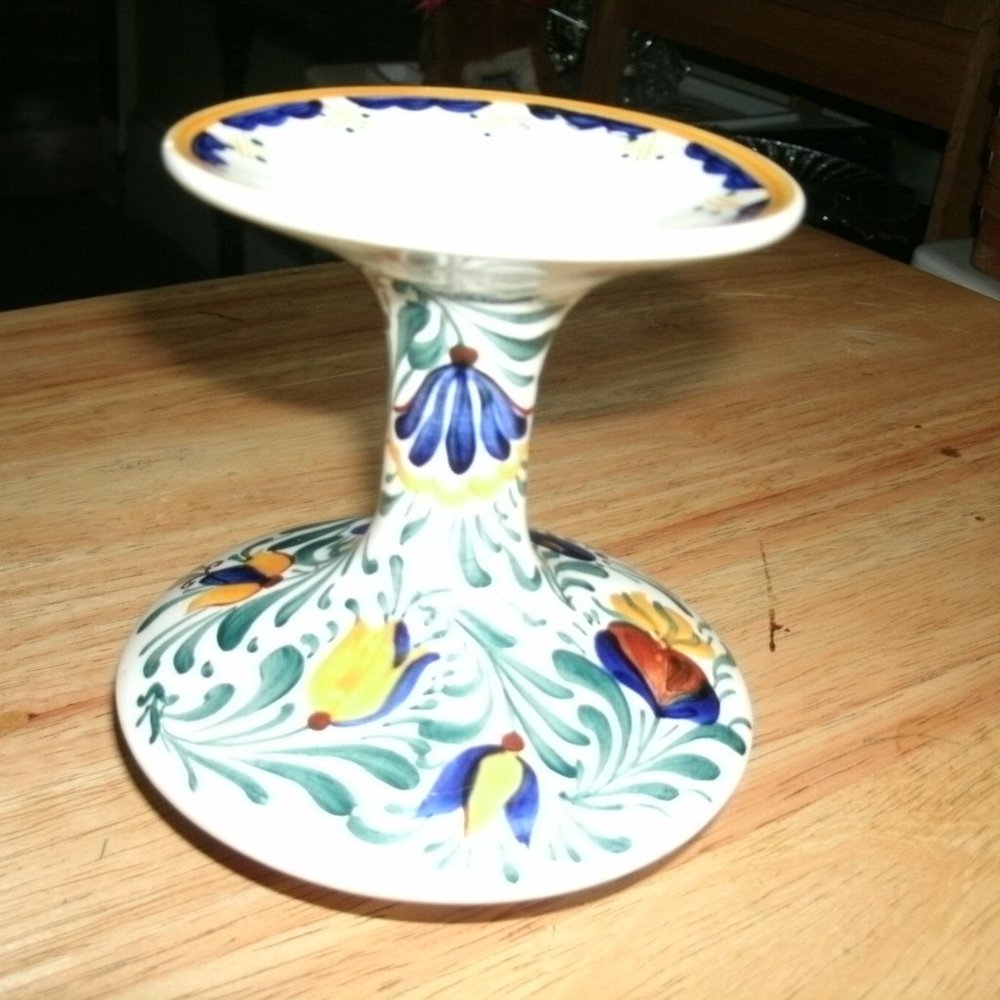 vintage pottery vase marked Schwanz